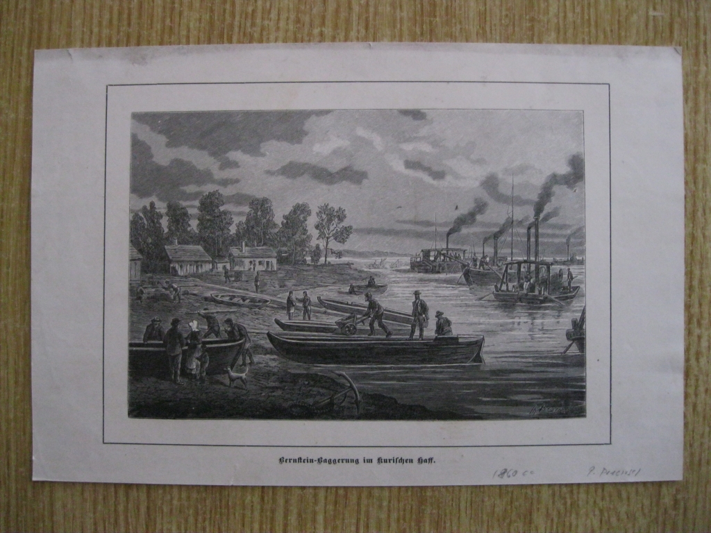 Transporte fluvial, hacia 1860.